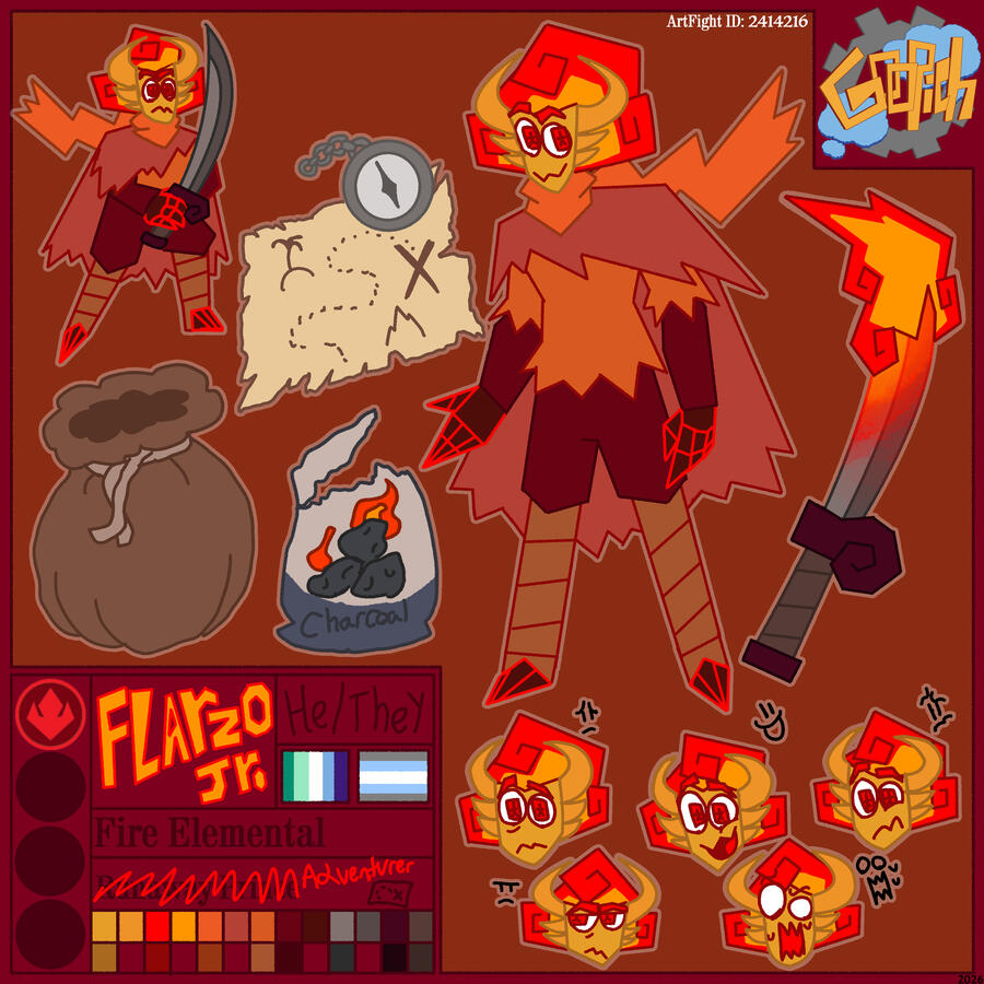 Flarzo Jr Character Ref (Personal) Flarzo Jr Character Ref (Personal)