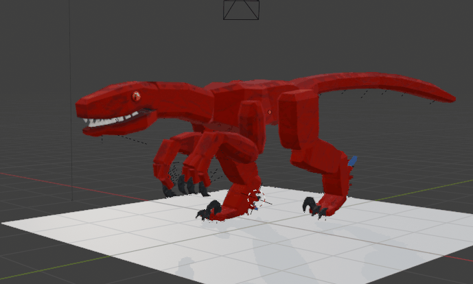Raptor Walk Cycle (Terry's Cove)